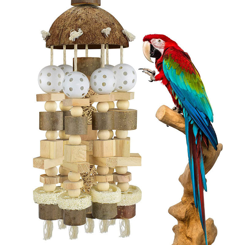 Elevate Your Bird's Playtime with Our Safe and Stimulating Parrot Toys!